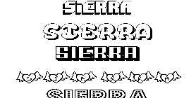 Coloriage Sierra