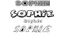 Coloriage Sophie