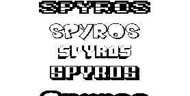 Coloriage Spyros