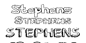 Coloriage Stephens