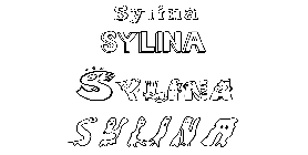 Coloriage Sylina