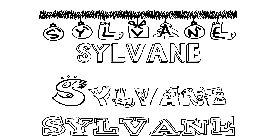 Coloriage Sylvane