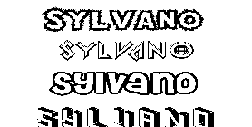 Coloriage Sylvano