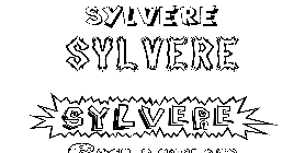 Coloriage Sylvere