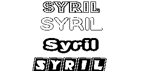 Coloriage Syril