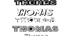 Coloriage Thomas
