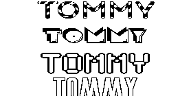 Coloriage Tommy