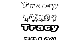 Coloriage Tracy