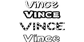 Coloriage Vince