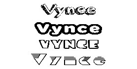 Coloriage Vynce
