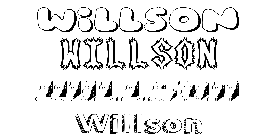 Coloriage Willson