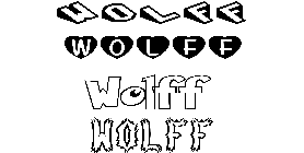 Coloriage Wolff