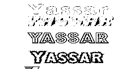 Coloriage Yassar