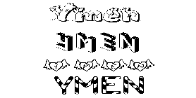 Coloriage Ymen