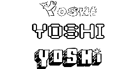 Coloriage Yoshi