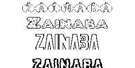 Coloriage Zainaba