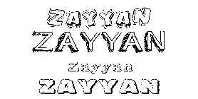 Coloriage Zayyan