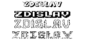 Coloriage Zdislav