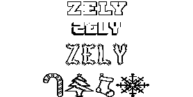 Coloriage Zely