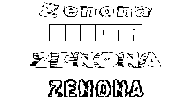 Coloriage Zenona