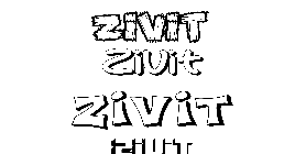Coloriage Zivit