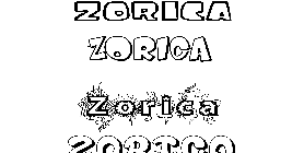 Coloriage Zorica
