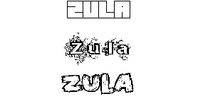 Coloriage Zula